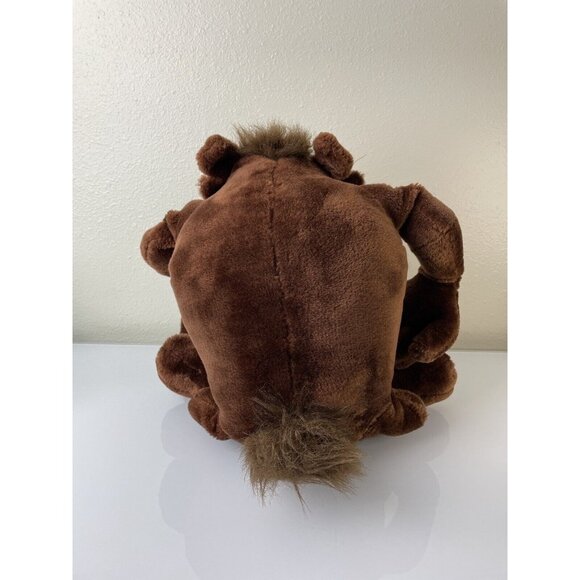 Vintage Large Tazmanian Devil Looney Tunes Plush, Toy, Mouth Open, Cartoon 13.5” - Picture 9 of 12